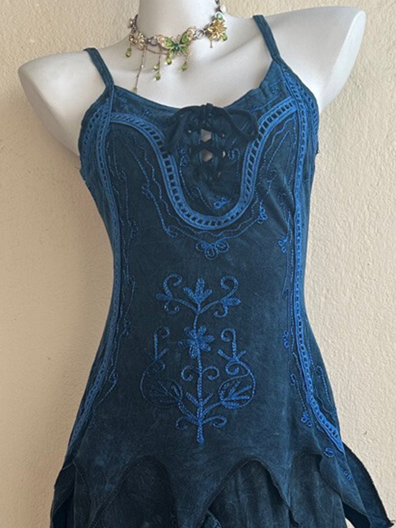 Nepal Hippie Fairy Handmade Maxi Dress XC001