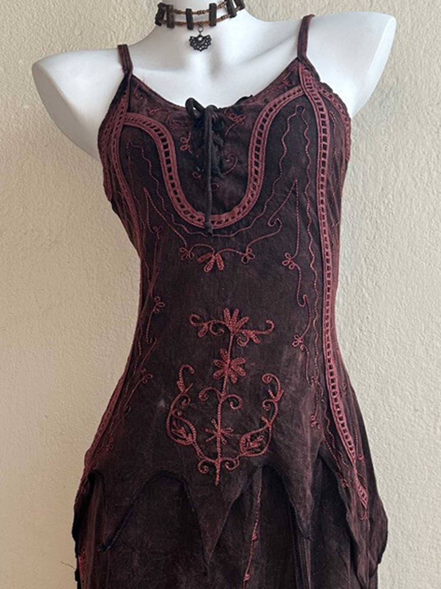 Nepal Hippie Fairy Handmade Maxi Dress XC001