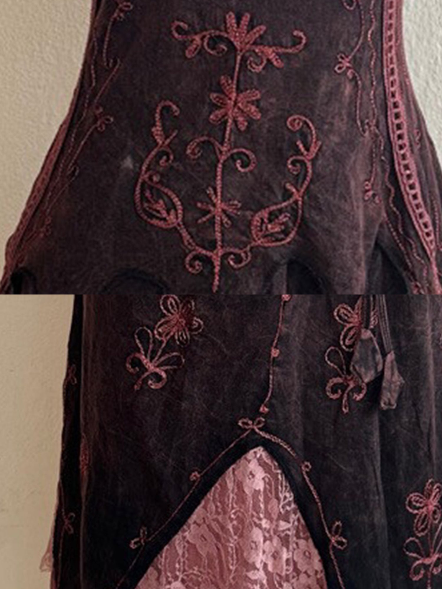 Nepal Hippie Fairy Handmade Maxi Dress XC001