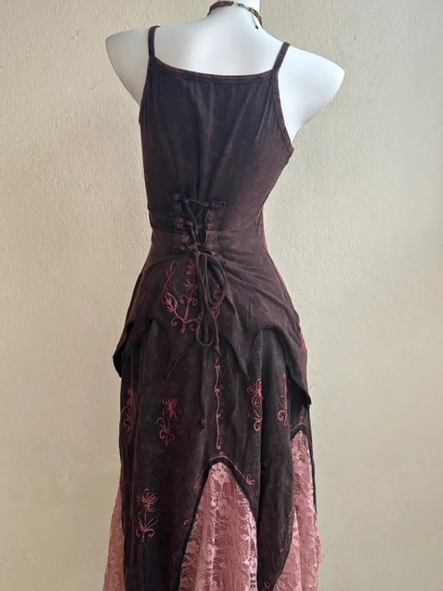 Nepal Hippie Fairy Handmade Maxi Dress XC001