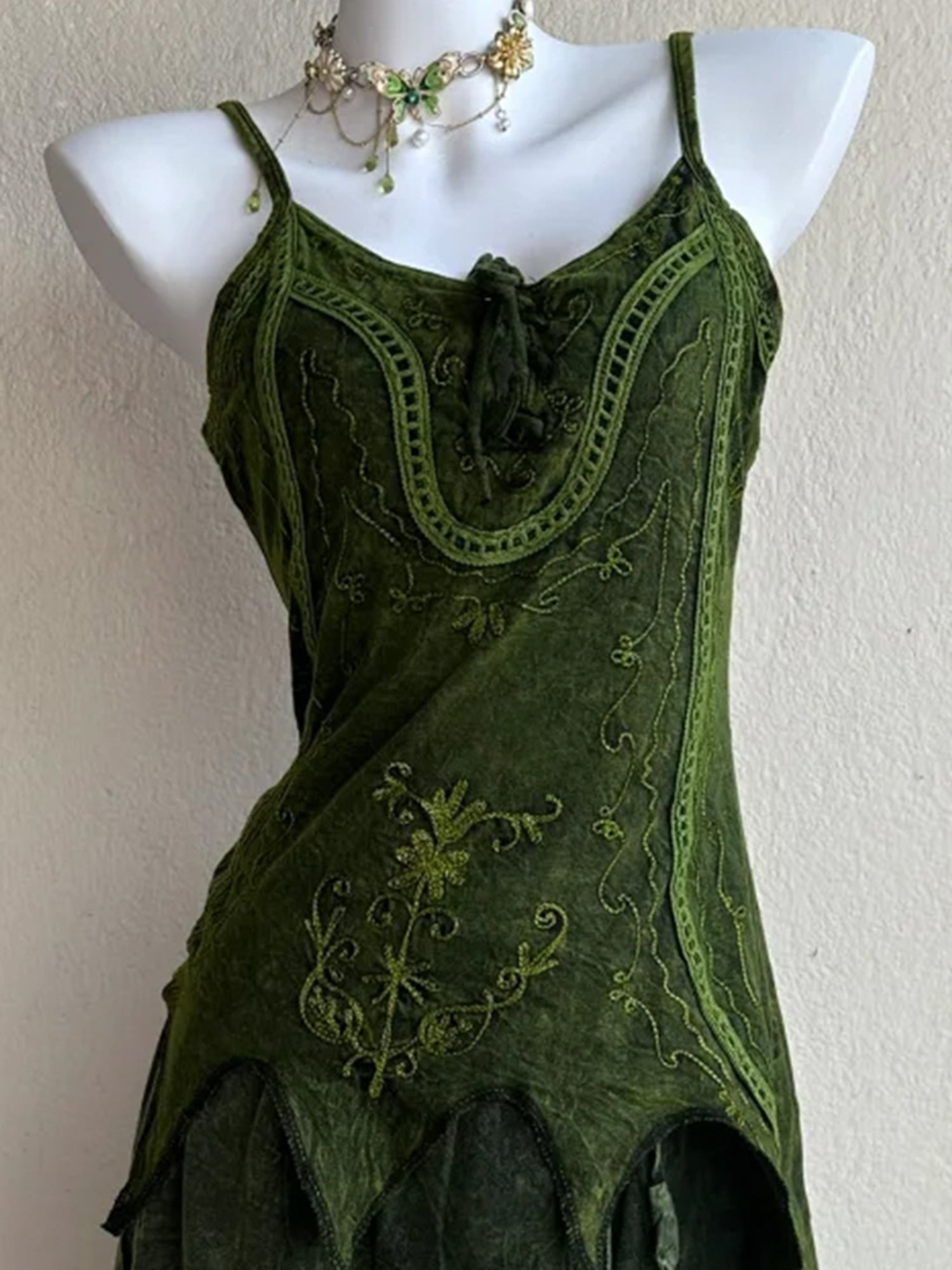 Nepal Hippie Fairy Handmade Maxi Dress XC001