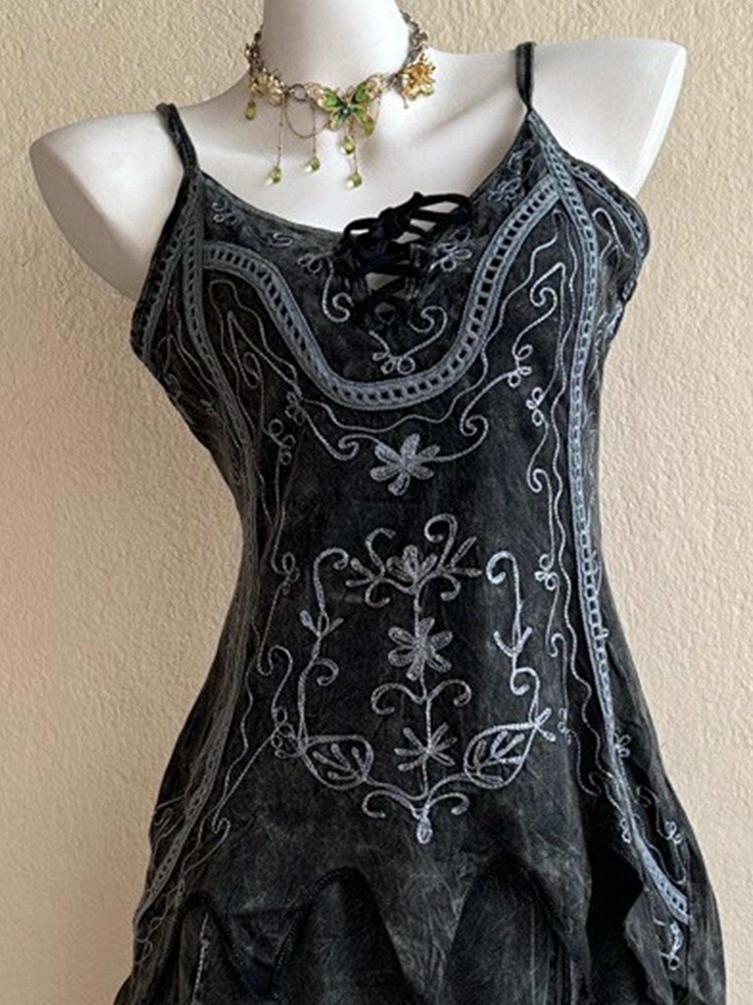 Nepal Hippie Fairy Handmade Maxi Dress XC001