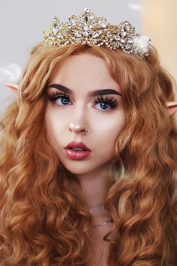 26" Golden Blonde Lace Front Synthetic Wig 20117 - StarLite Hair