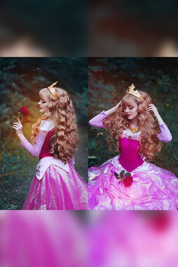 26" Golden Blonde Lace Front Synthetic Wig 20117