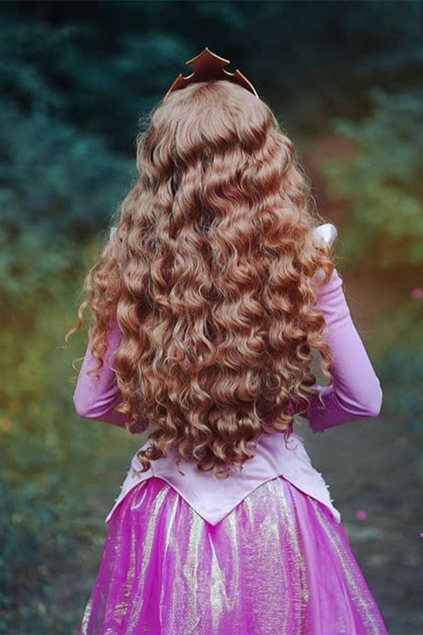 26" Golden Blonde Lace Front Synthetic Wig 20117