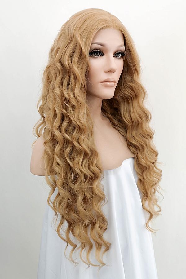 26" Golden Blonde Lace Front Synthetic Wig 20117 - StarLite Hair