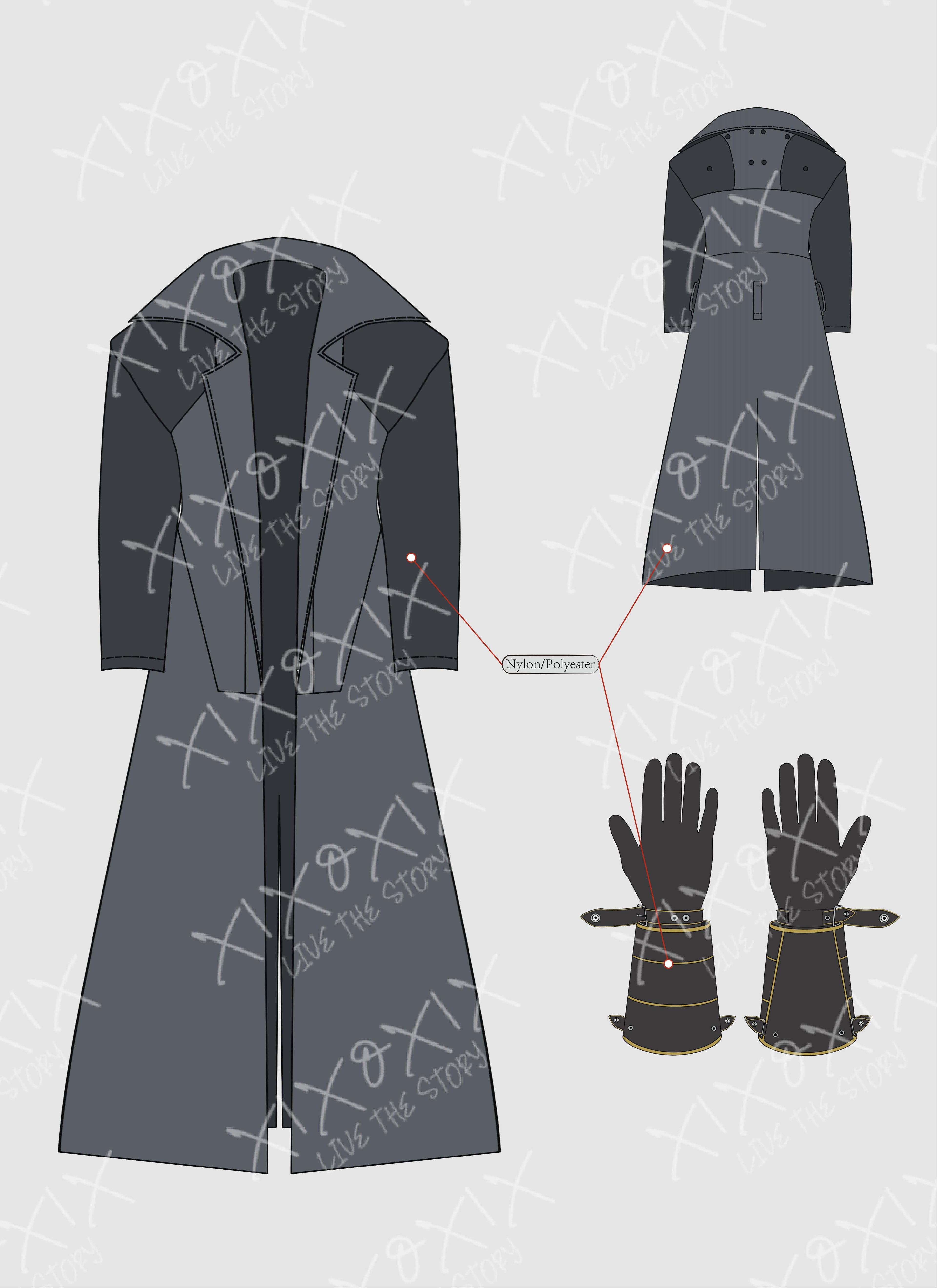 Dispatch Shroud Cosplay Costume CO111