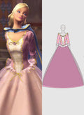 Barbie as the Princess and the Pauper Princess Anneliese Cosplay Costume CO107