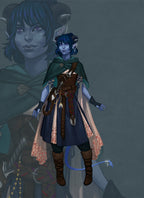 Critical Role Jester Lavorre Cosplay Costume OPC005