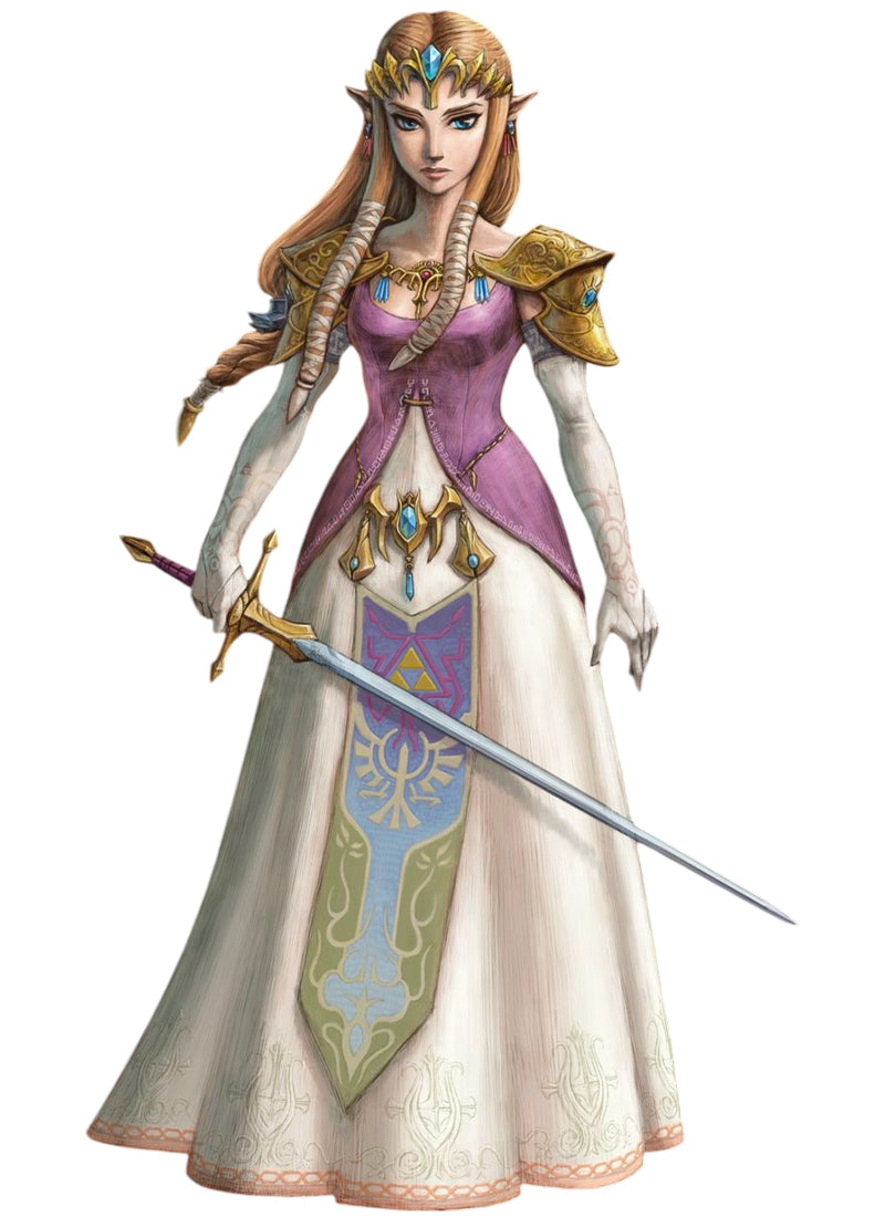 The Legend of Zelda: Twilight Princess Zelda Cosplay Costume OPC014