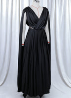 Game of Thrones Daenerys Targaryen Black Greek Gown Cosplay Costume CO104