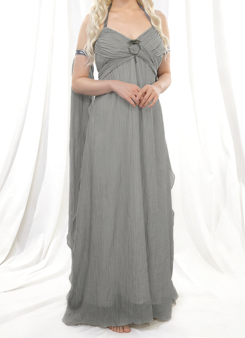 Game of Thrones Daenerys Targaryen Cami Dress Cosplay Costume CO109