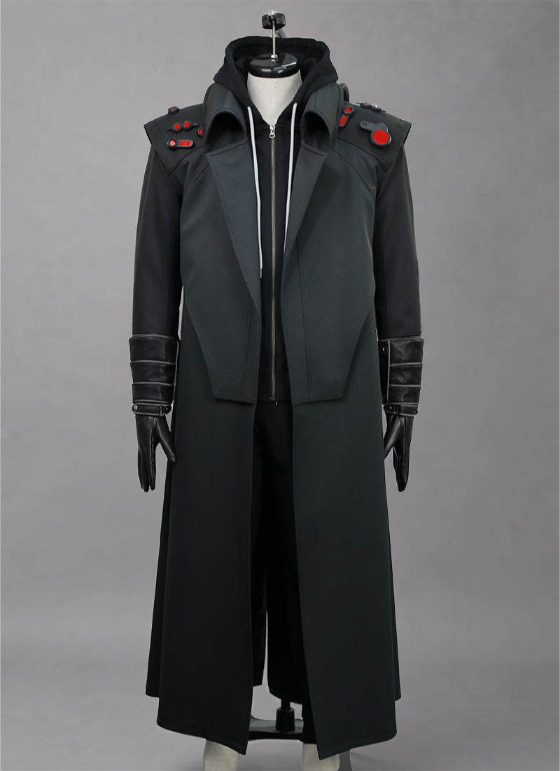 Dispatch Shroud Black Cosplay Costume CO111