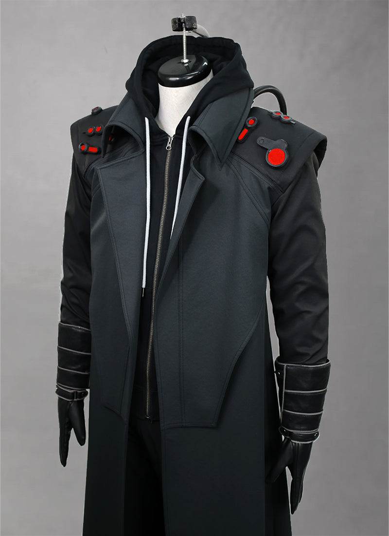 Dispatch Shroud Black Cosplay Costume CO111