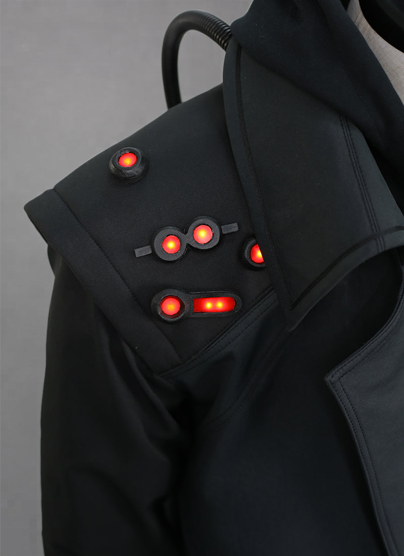 Dispatch Shroud Black Cosplay Costume CO111