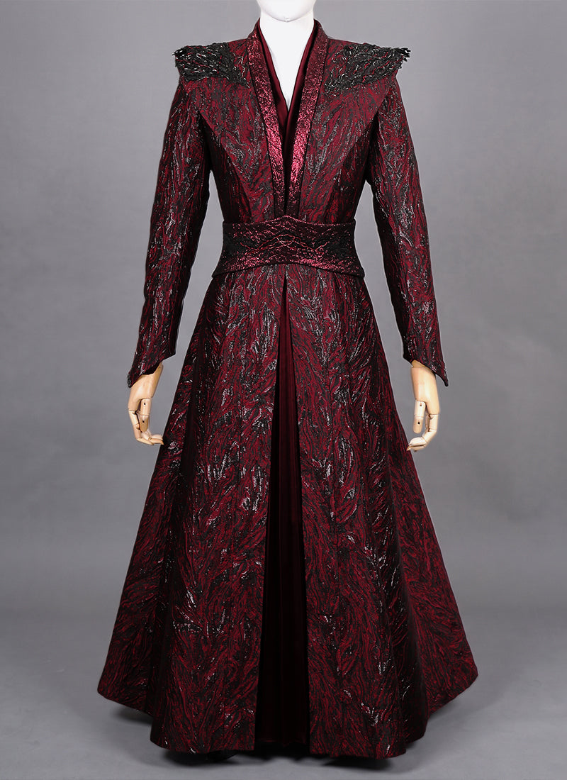 House of the Dragon Season 3 Queen Rhaenyra Targaryen Red Cosplay Gown Costume CO115