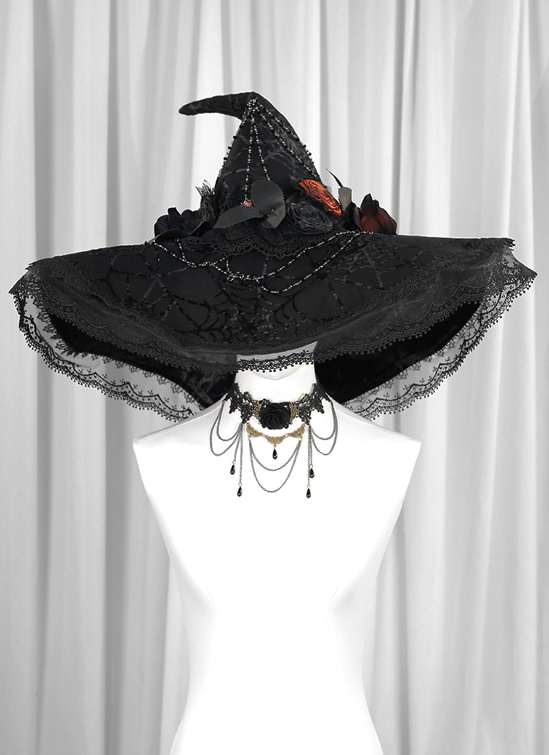 Medieval Gothic LARP Witch Cosplay Gown Costume CO116