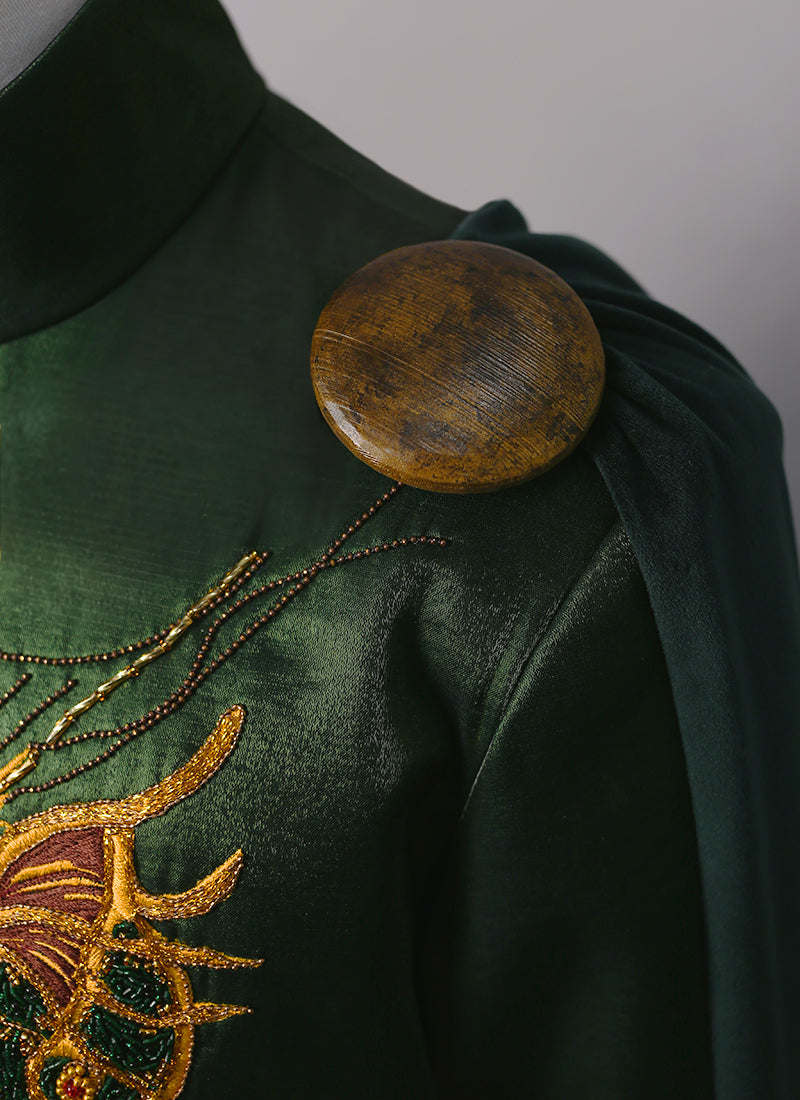 Dark Green Costume Outfit for Cosplay as King Aegon II Targaryen from House Of The Dragon Season 2 CO120