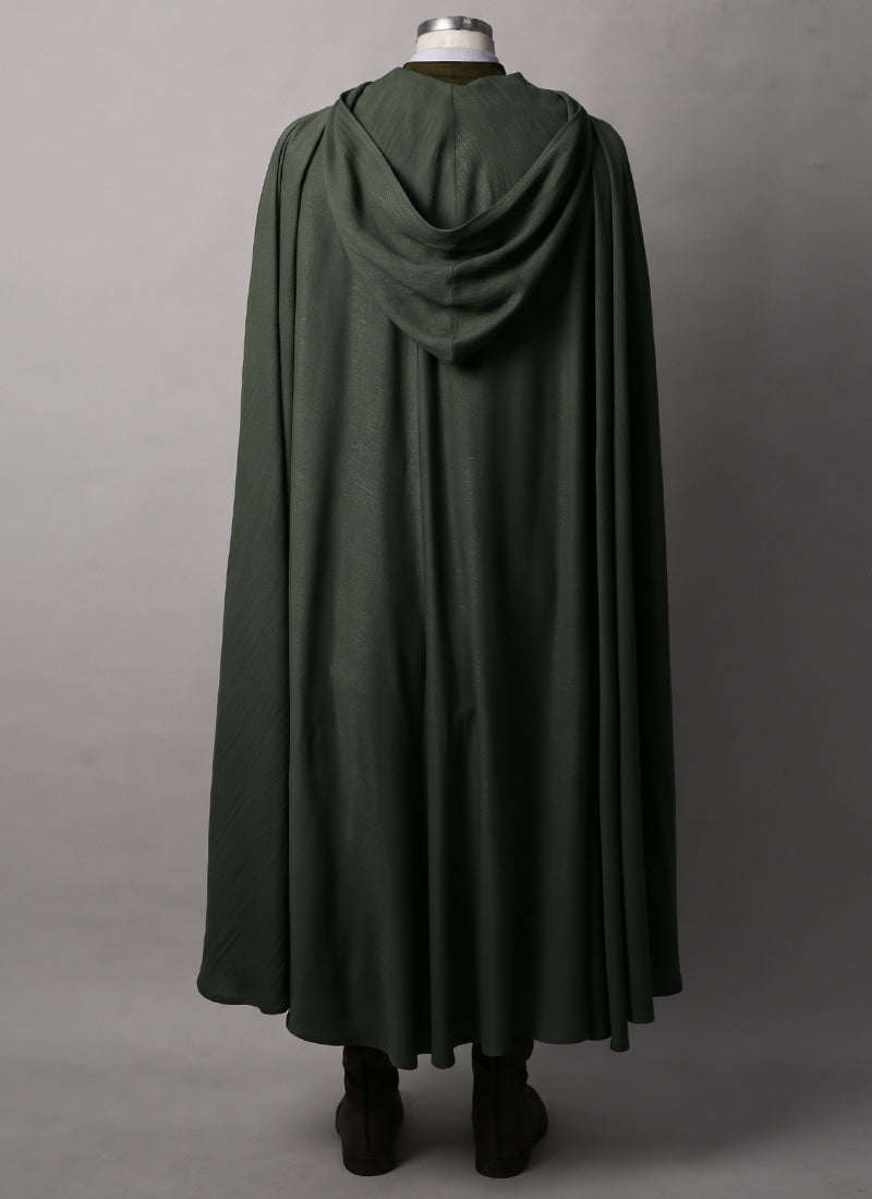 Olive Green & Brown Costume Outfit for Cosplay as Legolas from The Lord of the Rings: The Fellowship of the Ring CO122