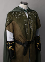 Olive Green & Brown Costume Outfit for Cosplay as Legolas from The Lord of the Rings: The Fellowship of the Ring CO122