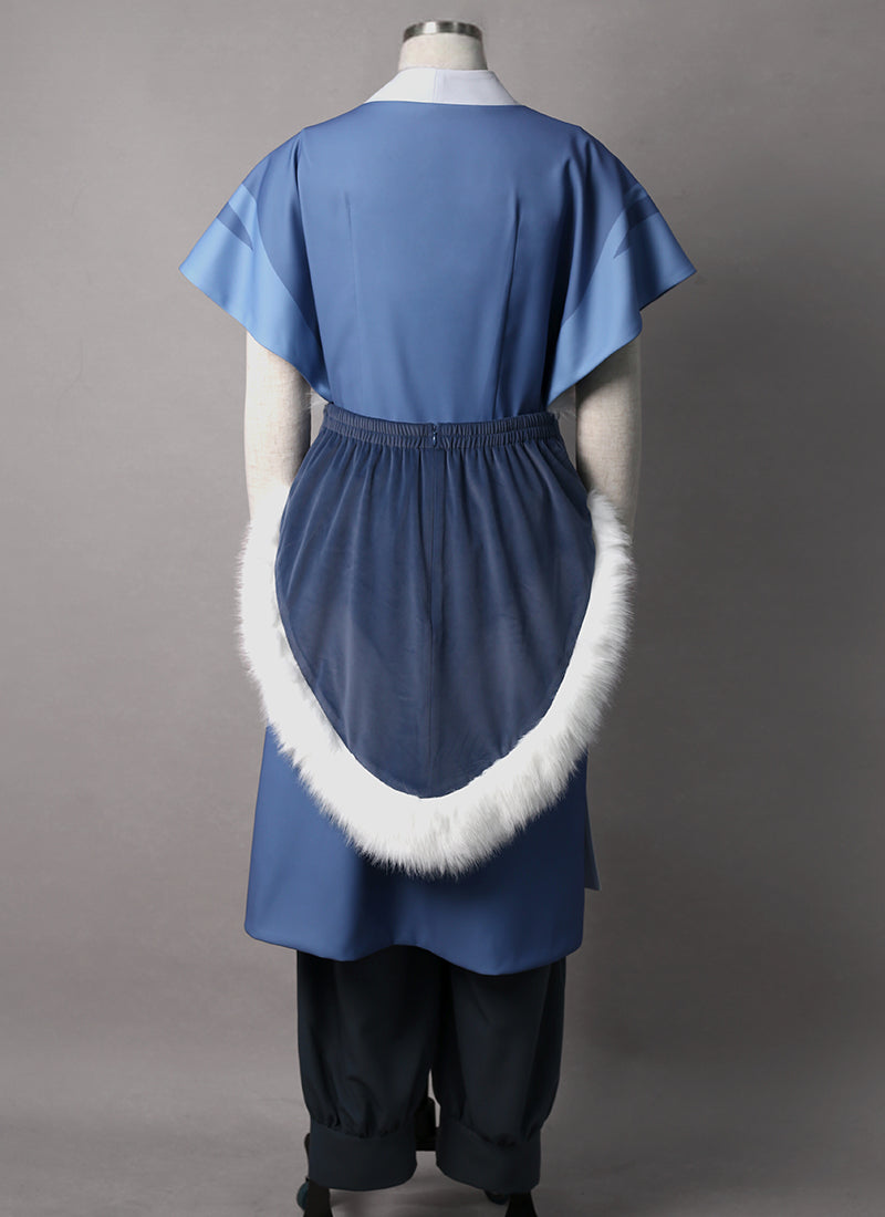 Blue Costume Outfit for Cosplay as Katara from Avatar: The Last Airbender CO123