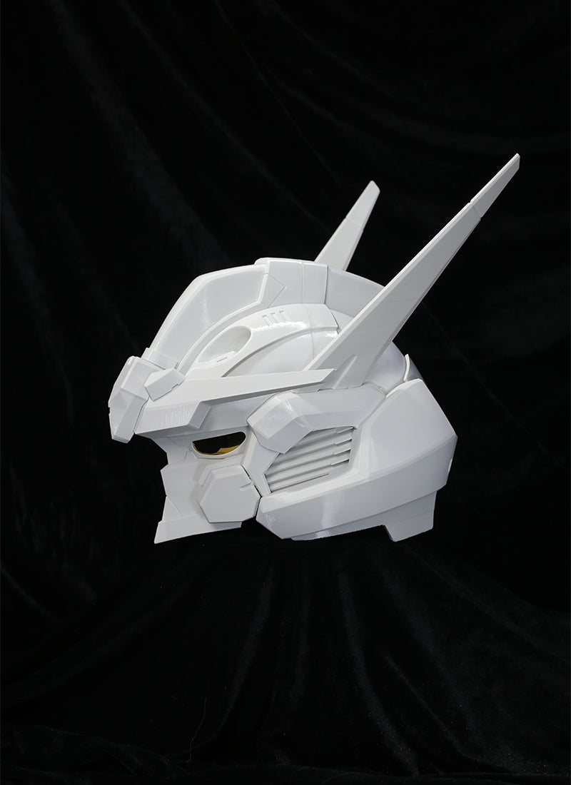 Mobile Suit Gundam The Witch from Mercury Suletta Mercury Gundam Aerial Detachable 3D Printed Helmet Unpainted White Prop Kit TD005