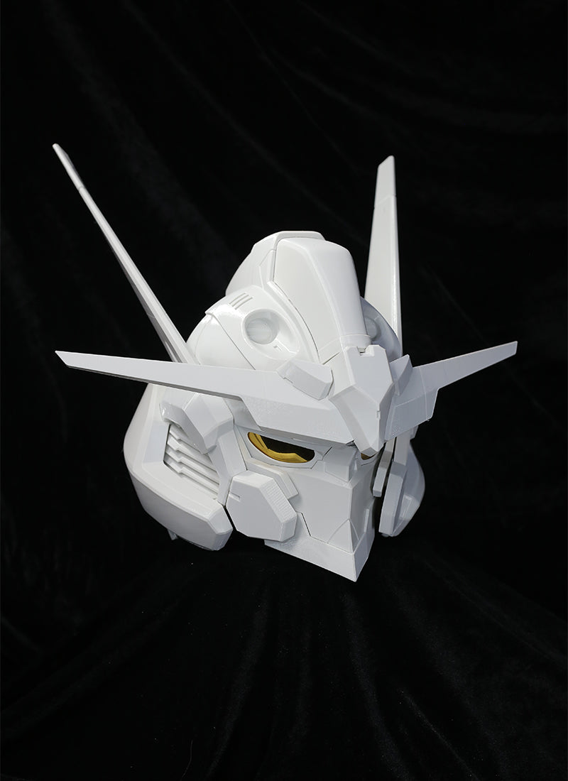 Mobile Suit Gundam The Witch from Mercury Suletta Mercury Gundam Aerial Detachable 3D Printed Helmet Unpainted White Prop Kit TD005