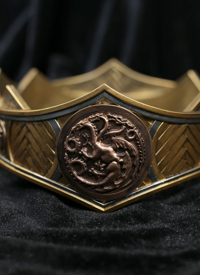 House of the Dragon Rhaenyra Targaryen Crown 3D Printed Prop TD010