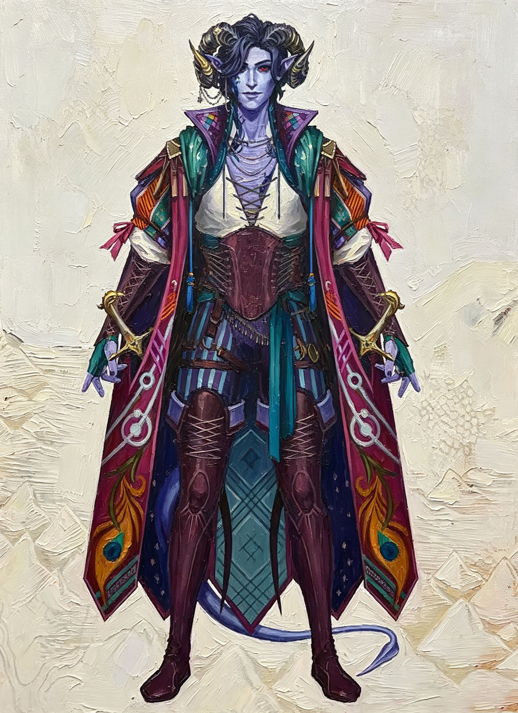 Critical Role Mollymauk Tealeaf Cosplay Costume OPC022