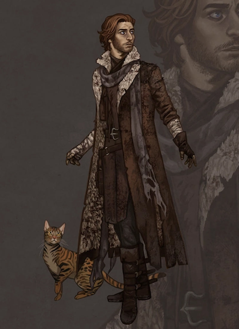 Critical Role Caleb Widogast Cosplay Costume OPC023