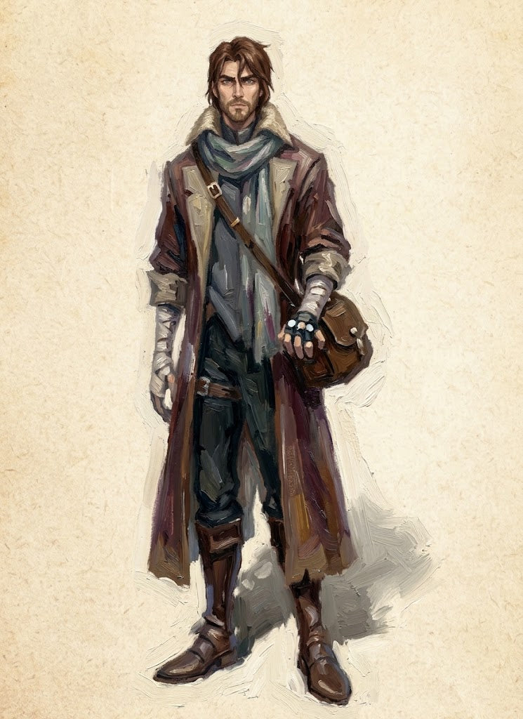 Critical Role Caleb Widogast Cosplay Costume OPC024