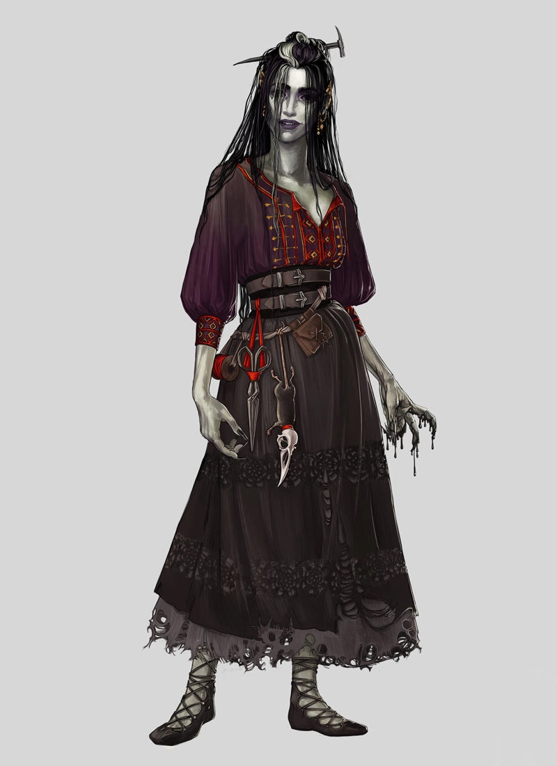 Critical Role Laudna Cosplay Costume OPC028