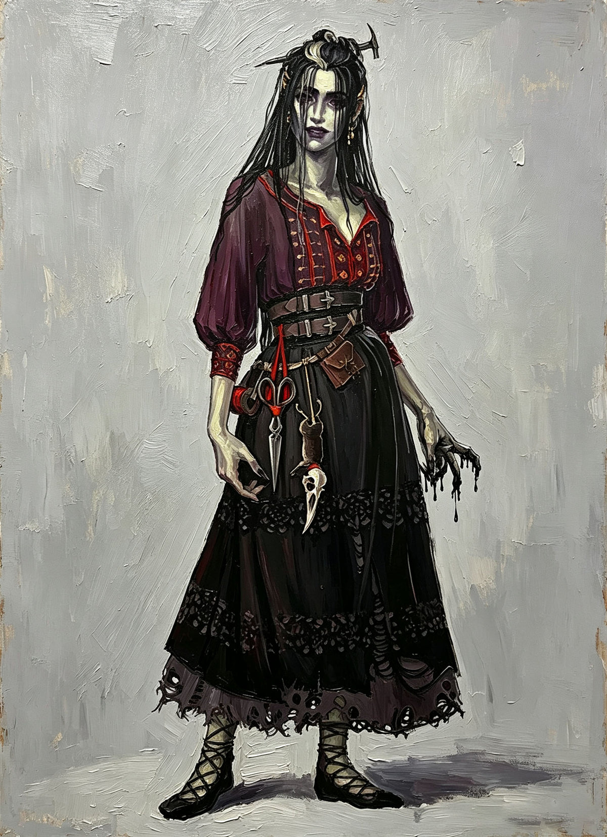 Critical Role Laudna Cosplay Costume OPC028