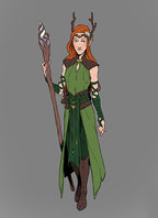Critical Role Keyleth Cosplay Costume OPC031