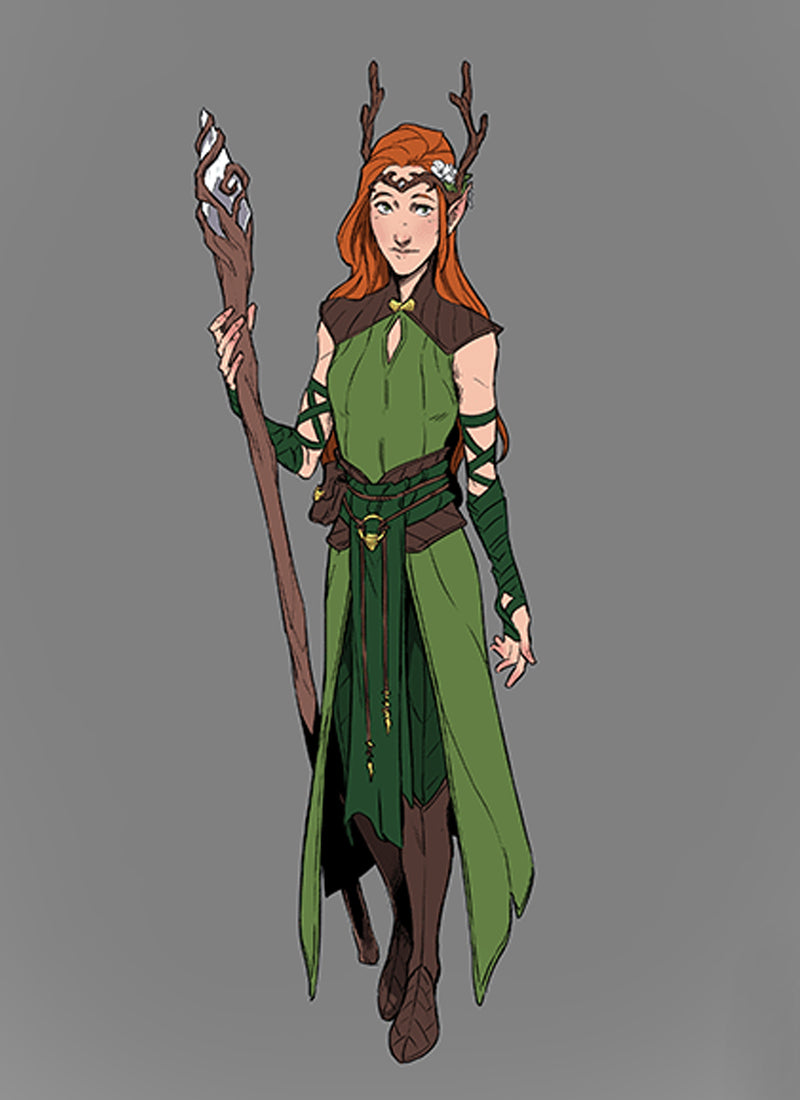 Critical Role Keyleth Cosplay Costume OPC031