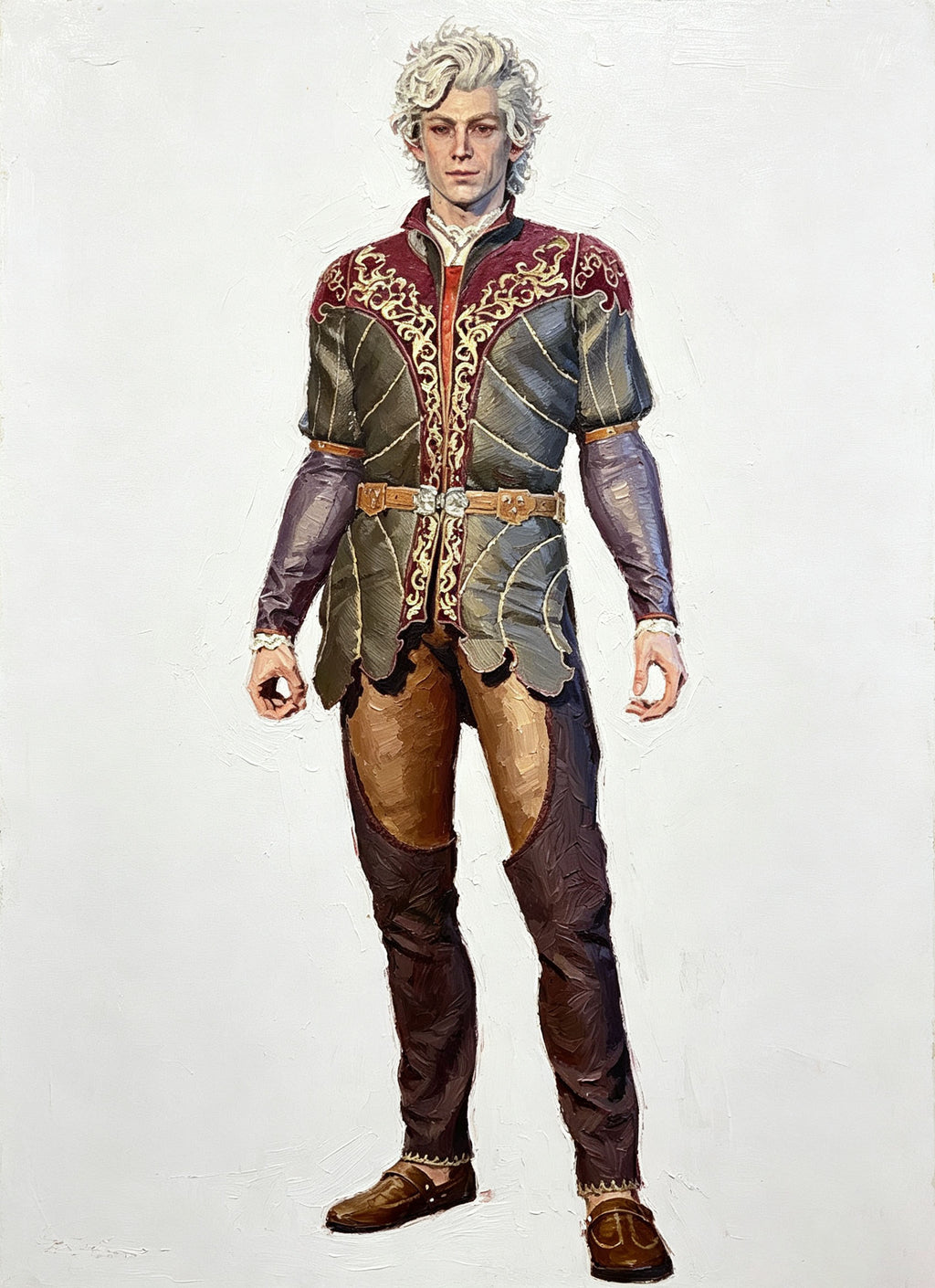 Baldur's Gate 3 Astarion Cosplay Costume OPC043