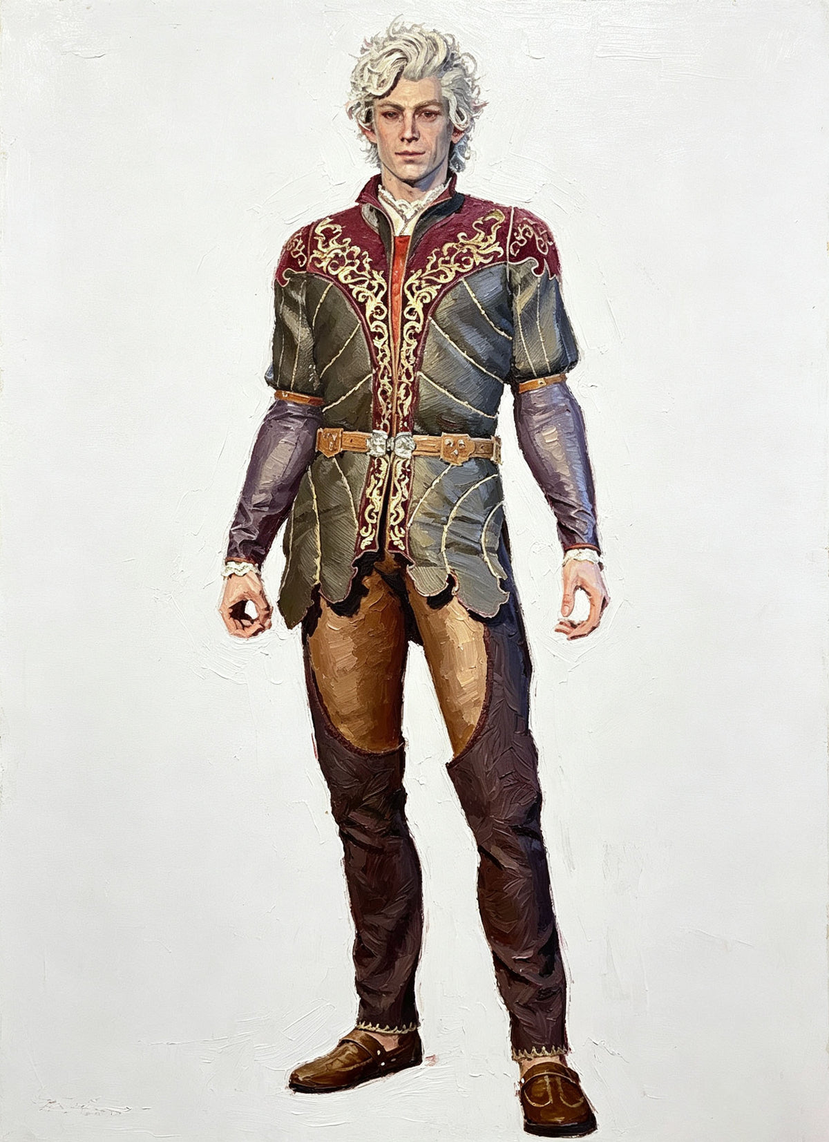 Baldur's Gate 3 Astarion Cosplay Costume OPC043