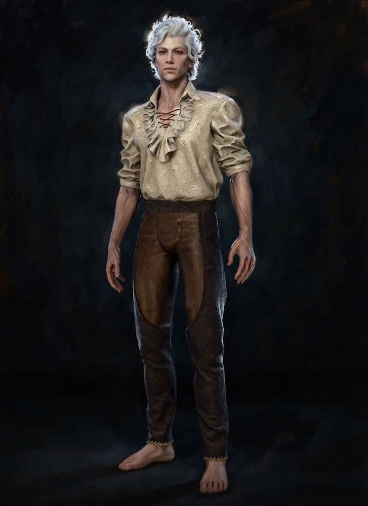 Baldur's Gate 3 Astarion Cosplay Costume OPC044