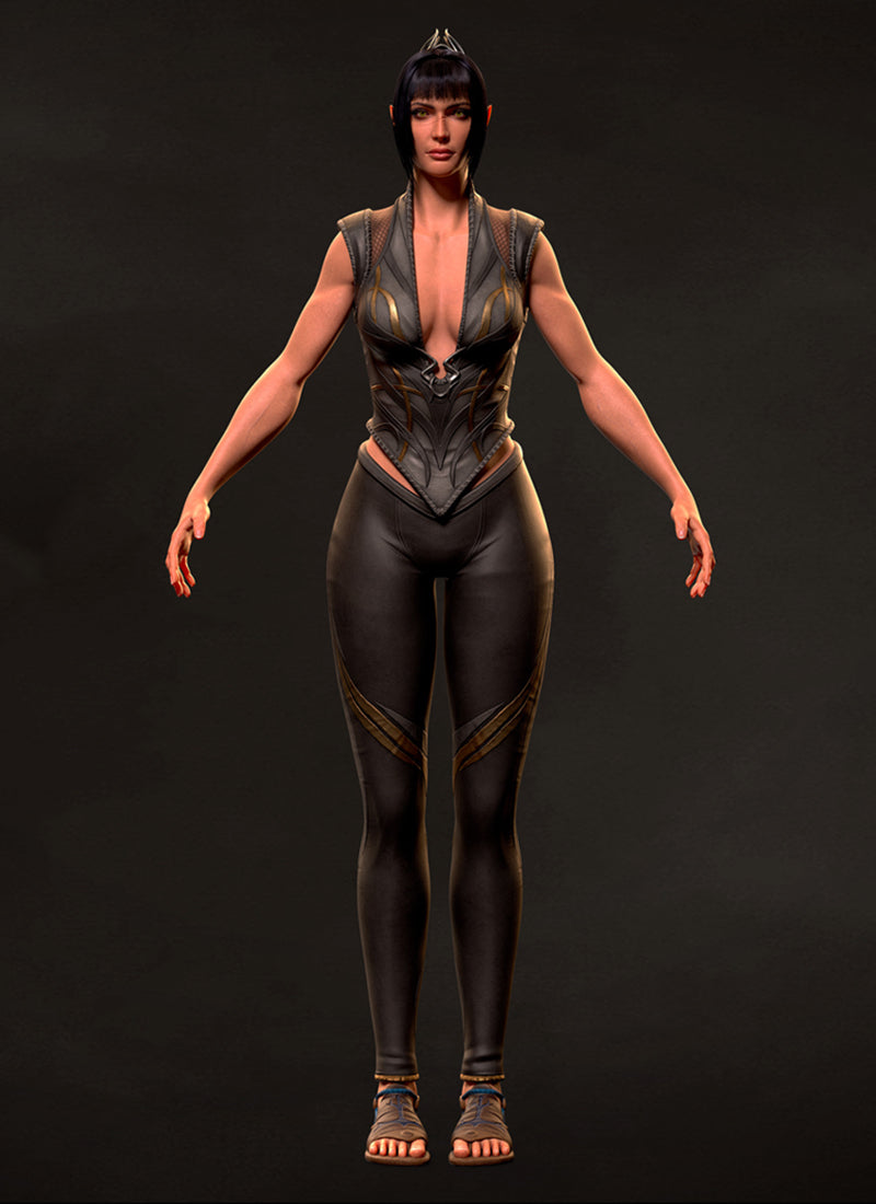 Baldur's Gate 3 Shadowheart Cosplay Costume OPC046