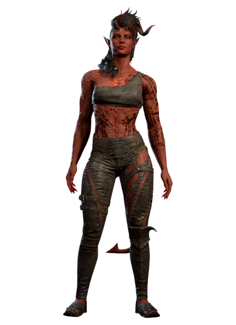 Baldur's Gate 3 Karlach Cosplay Costume OPC050