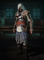 Assassin's Creed Black Flag Resynced Edward Kenway Cosplay Costume OPC057