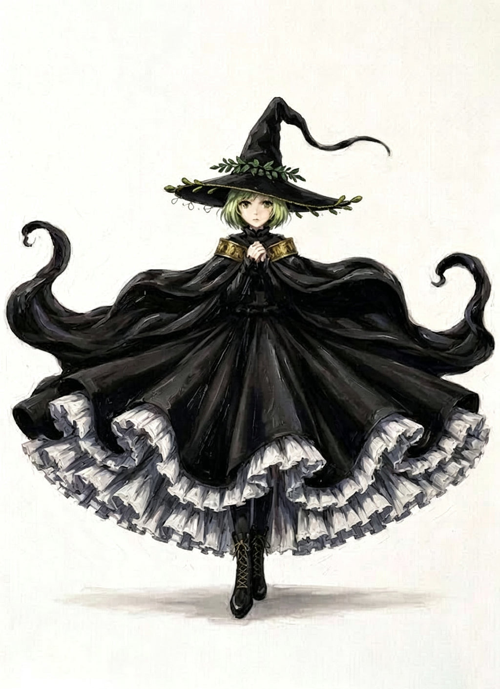 Witch Hat Atelier Coco (Brimmed Caps) Cosplay Costume OPC060