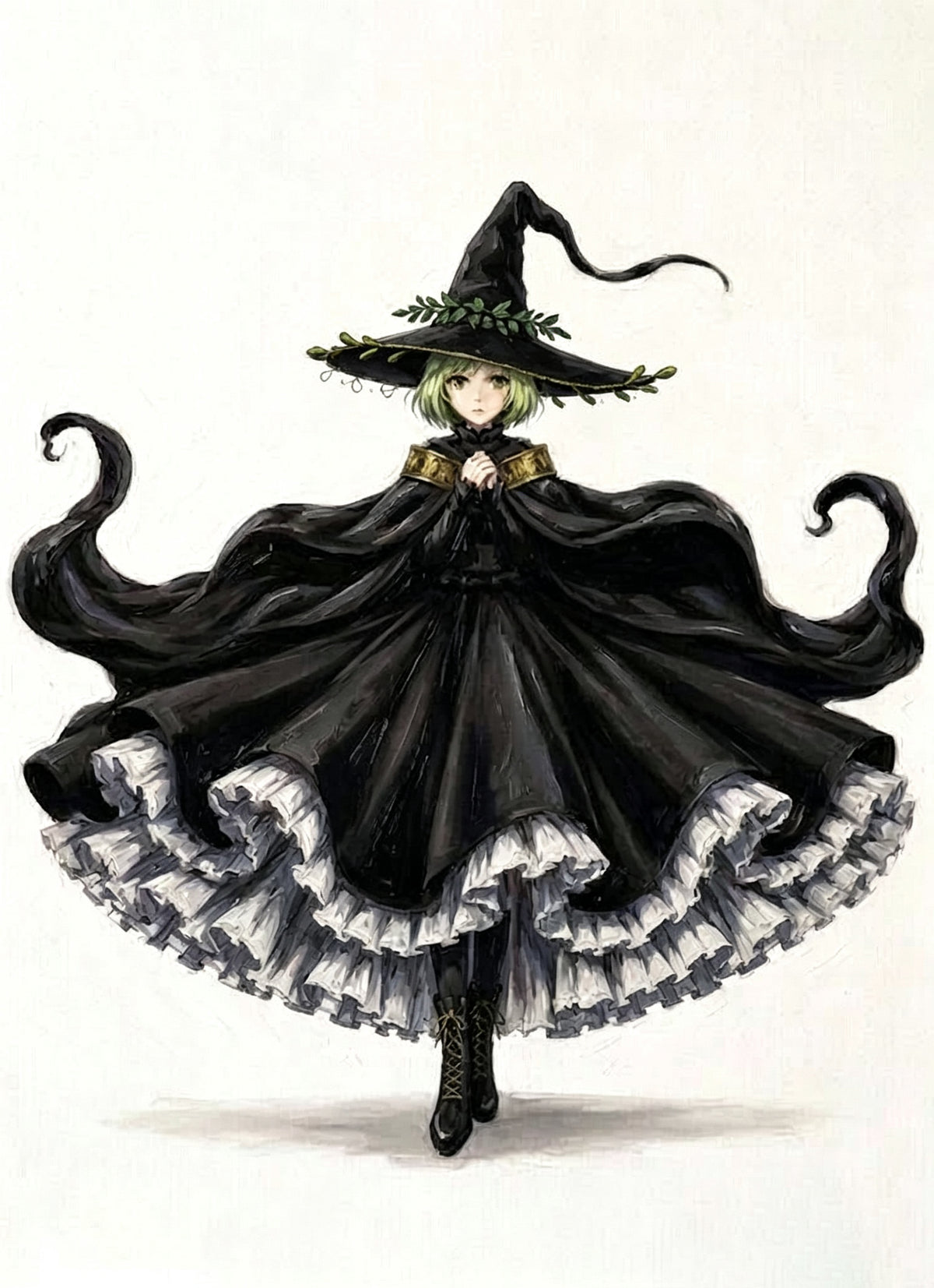 Witch Hat Atelier Coco (Brimmed Caps) Cosplay Costume OPC060