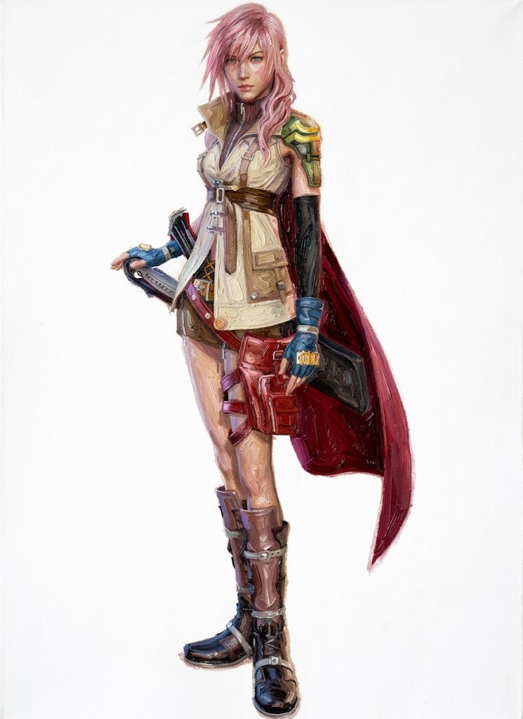 Final Fantasy Lightning Cosplay Costume OPC069