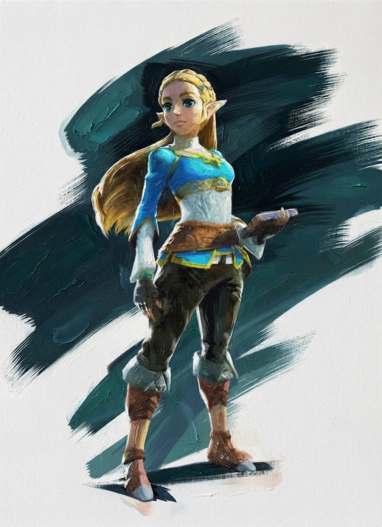 The Legend of Zelda: Breath of the Wild Zelda Cosplay Costume OPC072