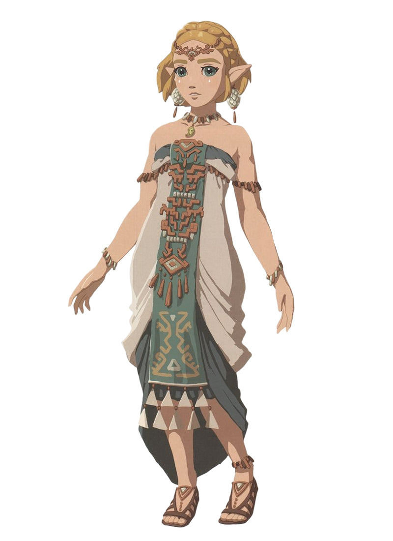 The Legend of Zelda: Tears of the Kingdom Zelda Cosplay Costume OPC073