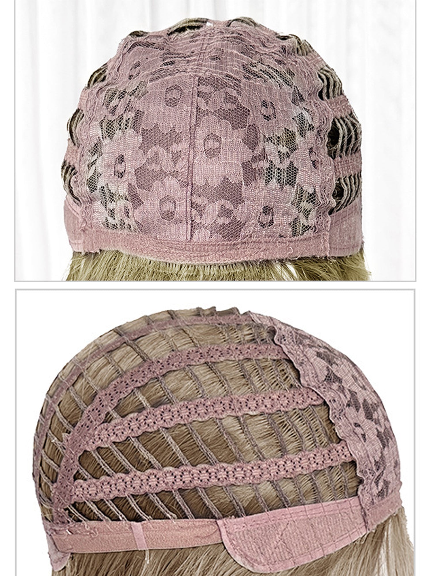 28" Platinum Blonde Wavy Fashion Synthetic Hair Wig QS019