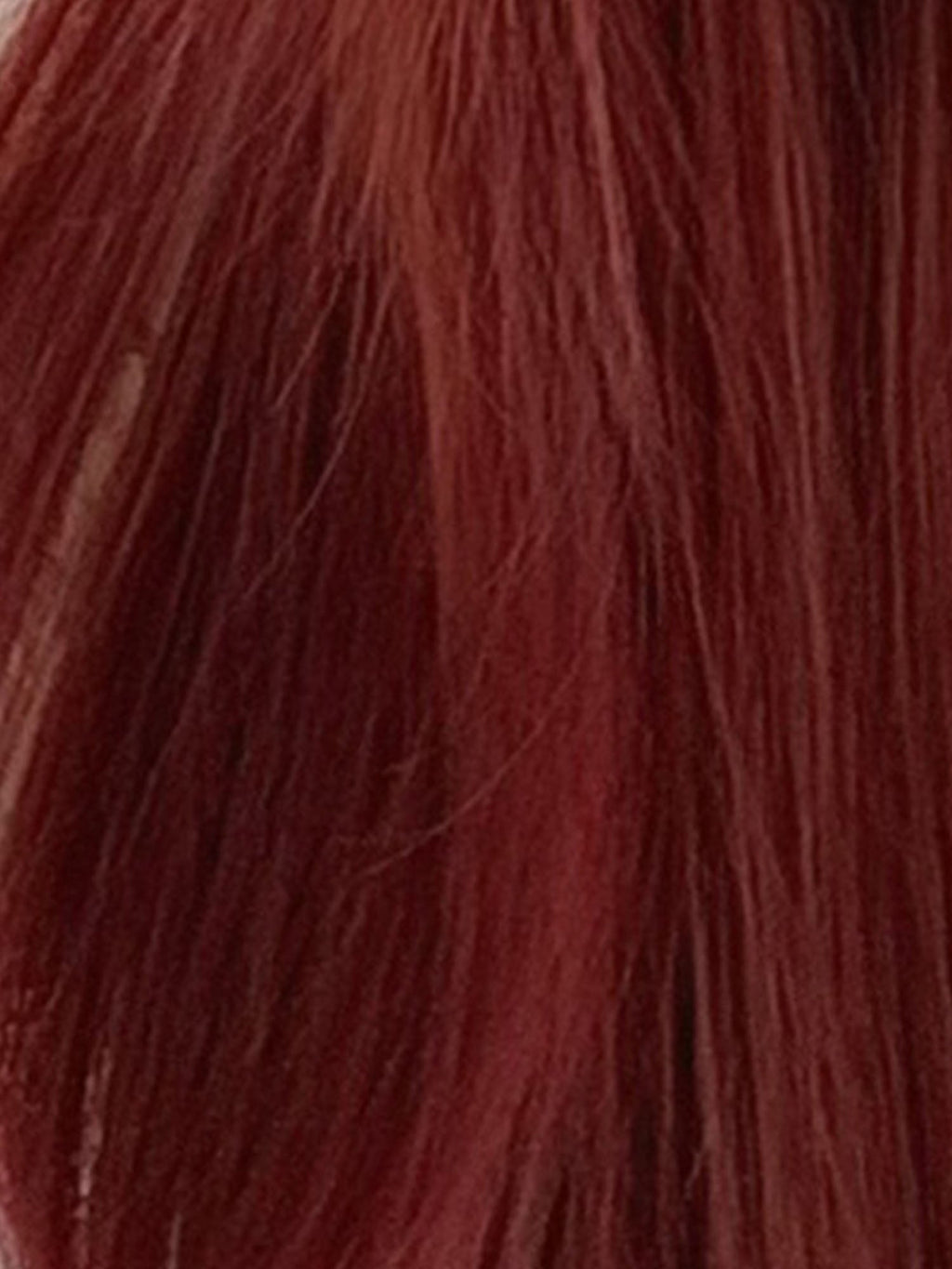 26" Red Straight Fashion Synthetic Hair Wig QS028