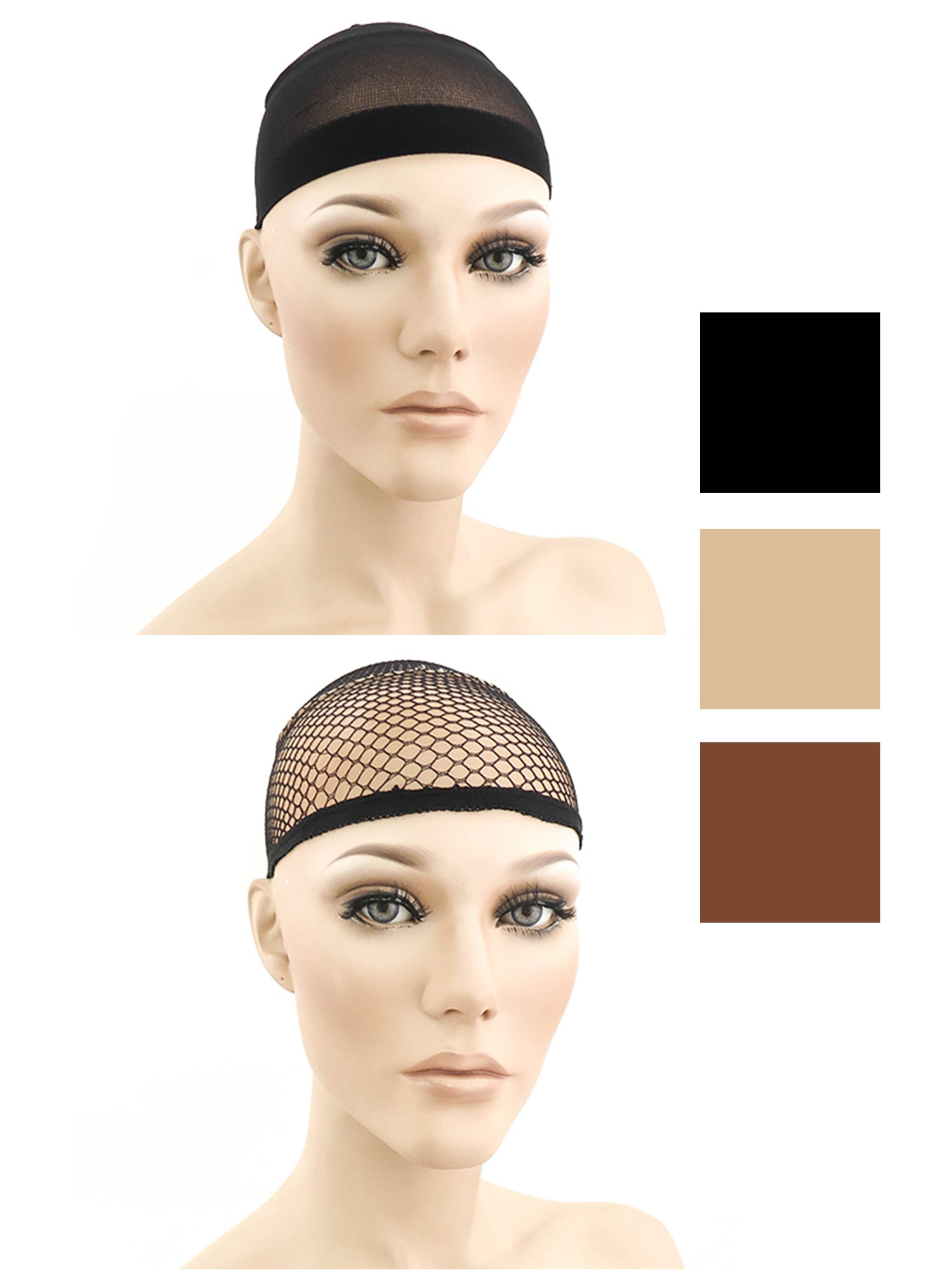 Stocking / Fishnet Stretchable Wig Cap 0001