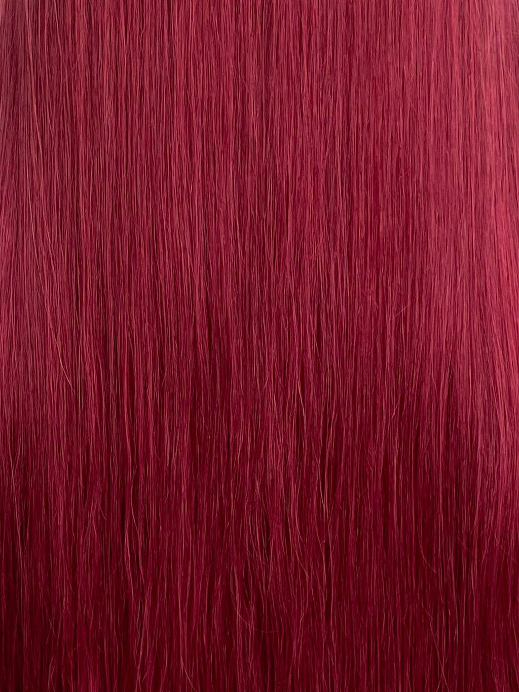 27" Long Straight Red Lace Top Remy Human Hair HHC042